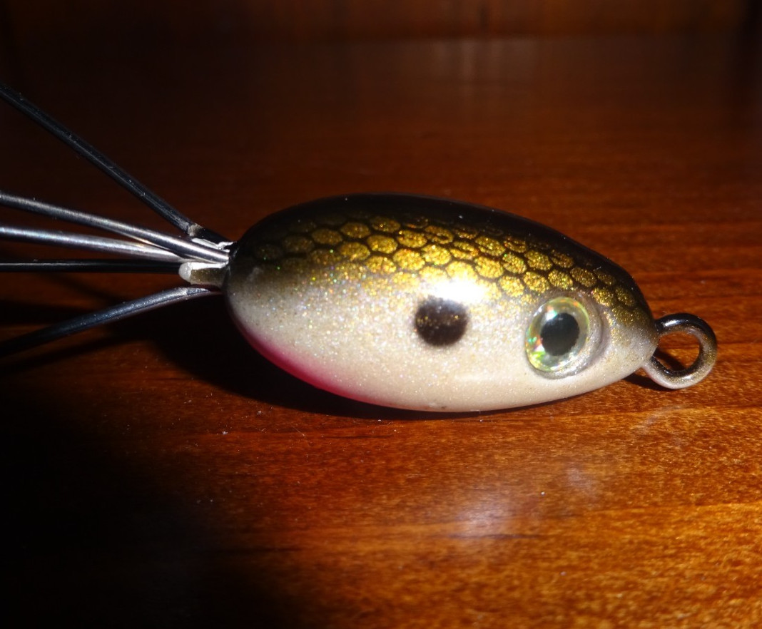 Alabama Umbrella Rig, 5 Arms, 4 Blades, 8", 3/4 Oz., Shad, Pre-Rigged Swim Shad - Image 3