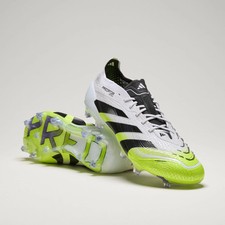 adidas Predator Elite Firm Ground Boots JI1082 Cloud White / Core Black / Lemon