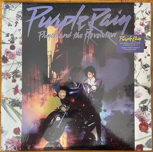 Prince - (Sealed+Poster) Purple Rain Music album From The Motion Picture