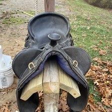     15  Australian Horse Saddle with girth and pad   