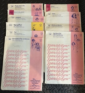 sewing pattern lot vintage 1970s