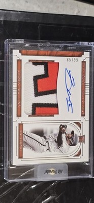 2019 National Treasurers Cedric Mullins RC Rookie RPA Patch Auto #'d /99
