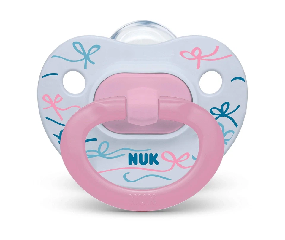	NUK Comfy Orthodontic Pacifiers Pink 18-36 Months 2 Count	 - Image 4 of 4