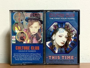 Culture Club Cassette Tapes Lot of 2: Colour by Numbers & This Time