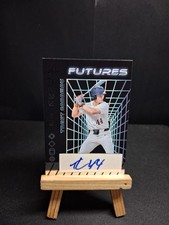 Trent Caraway Autograph 2024 Leaf Futures Multi Sport Silver Foil 95/149 Auto Ba