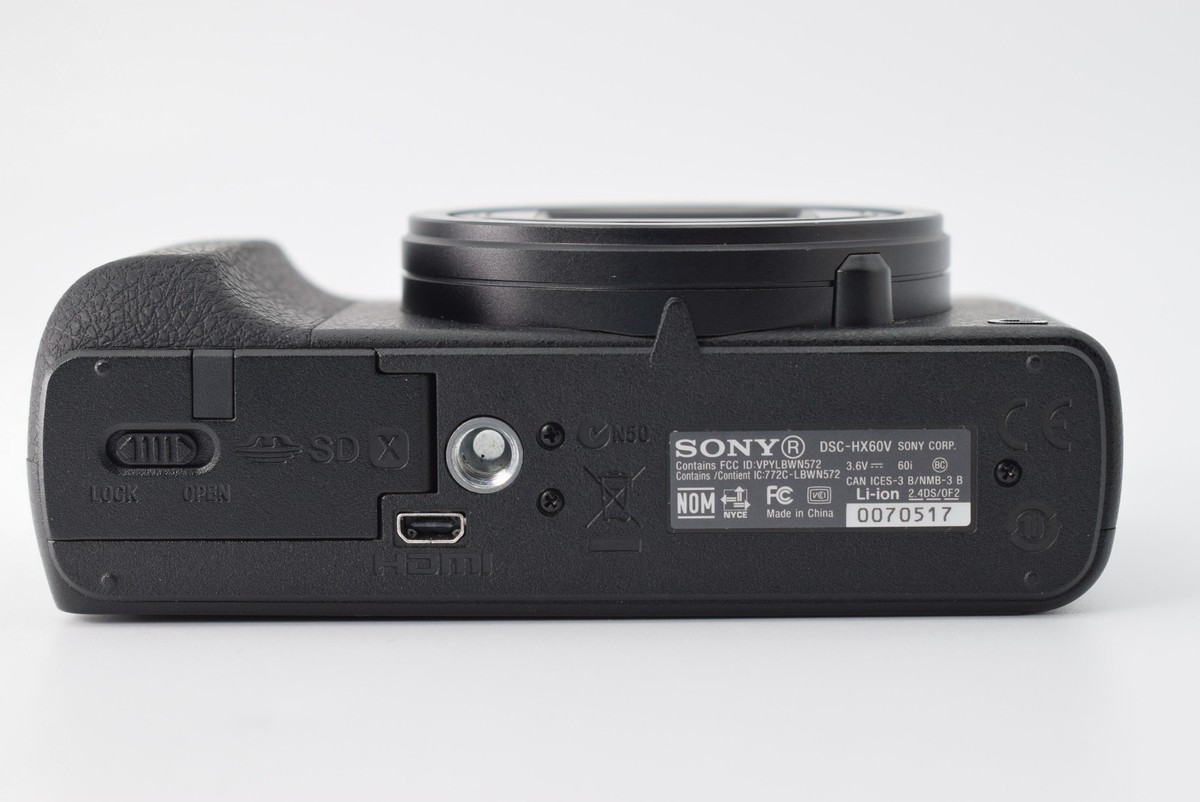 Sony Cyber-shot DSC-HX60V 20.4MP Digital Camera English OK-95%new