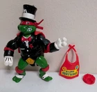 Vintage TMNT Raph the Magnificent 1992 & TMNT Cake w/ Happy Birthday Cape