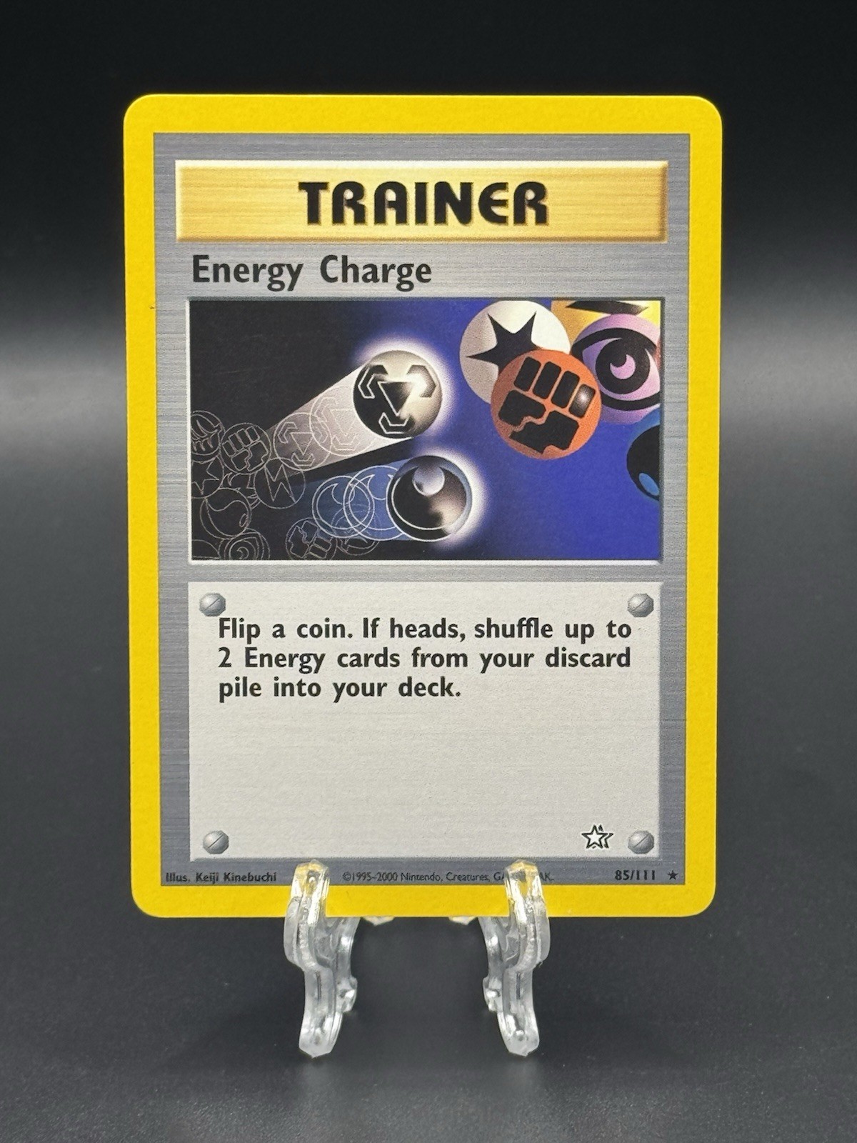 Pokemon Trainer Energy Charge 85/111 Neo Genesis Non-Holo 2000