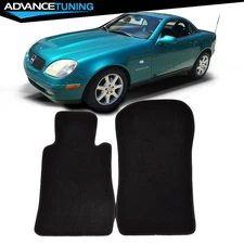 Fits 1998-2004 Benz R170 SLK230 Convertible OE Fitment Floor Mats Black Nylon