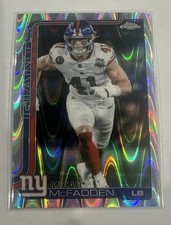 2025 Topps Chrome Micah McFadden RayWave Refractor #232 Giants