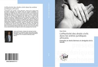 L'effectivité Des Droits Civils Dans Les Ordres Juridiques Africains RéGis Madja