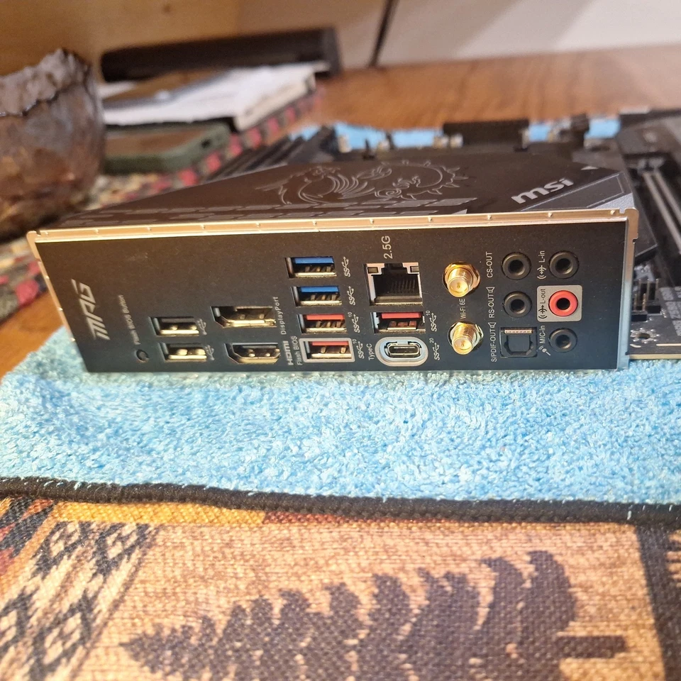 Материнская плата Intel MSI MPG Z590 GAMES EDGE WIFI LGA 1200 Intel Z590 ATX - Изображение 4 из 4