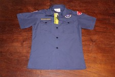 Boy Scouts of America BSA Youth Shirt Blue Medium NWT New With Tags