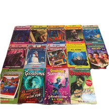 Vintage Goosebumps Lot 14 Books R.L. Stine Apple Fiction Originals Kids