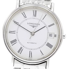Longines Grand Classic Date Automatic Men's Watch SS White Dial L4.721.4