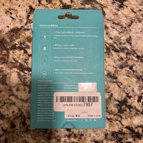 Nillkin Magic Tag Plus für Apple Handys neu geöffnete Verpackung kostenloser Versand schwarz - Bild 2 von 7