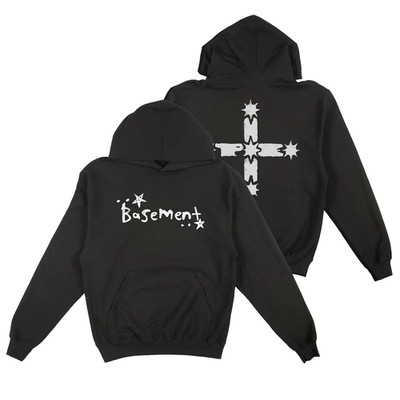 Hoodie Run For Cover Records Basement Star BAND SIZE S-5XL