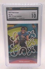 Trevor Lawrence GRADED 2022 Panini Instant NFL - My City #MC-15 /1860