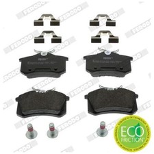 Satz Bremsbeläge Bremsklötze hinten für Opel Crossland X P17 24530340
