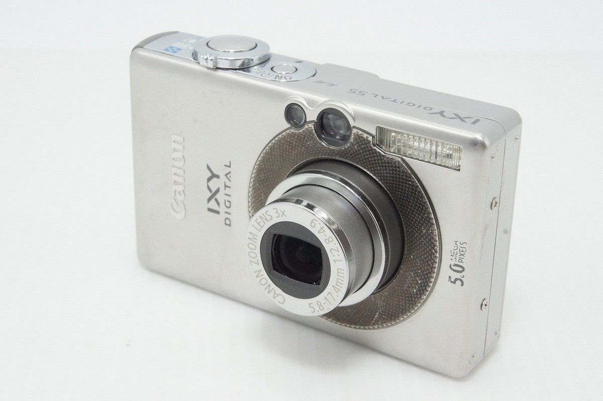 Canon IXY DIGITAL 55 5.0MP Compact Digital Camera Silver #260417k
