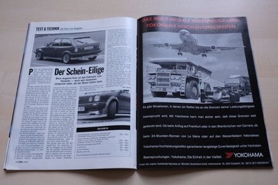 Rallye Racing 23/1987 VW Polo Coupe RS von Angsten mit 75PS im TEST auf einer Se