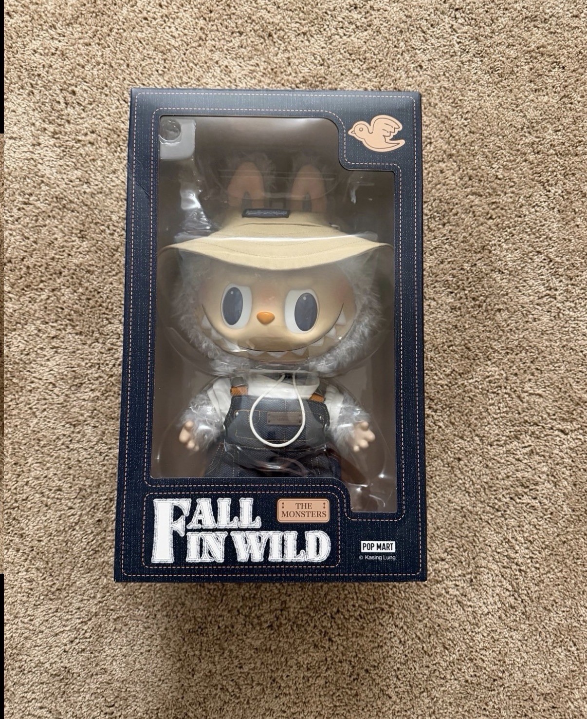 POP MART Labubu The Monsters Fall In Wild Series Vinyl Plush Doll AUTHENTIC (US)