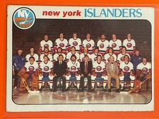 1978-79 Topps New York Islanders Team #201 Vintage Hockey