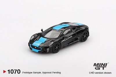 MINI GT 1/64 JAGUAR C-X75 BLACK (LHD) MGT01070-L