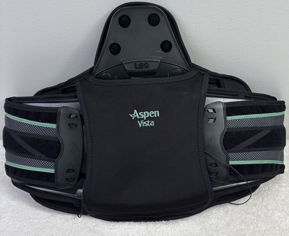 ASPEN Vista 637 LSO BACK BRACE Adjustable Size LUMBAR SUPPORT Large - XXL