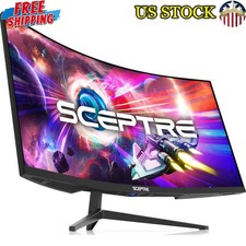 Curved 34 Inch WQHD Ultrawide Monitor 165Hz 1ms Black Colorful Backlight Machine