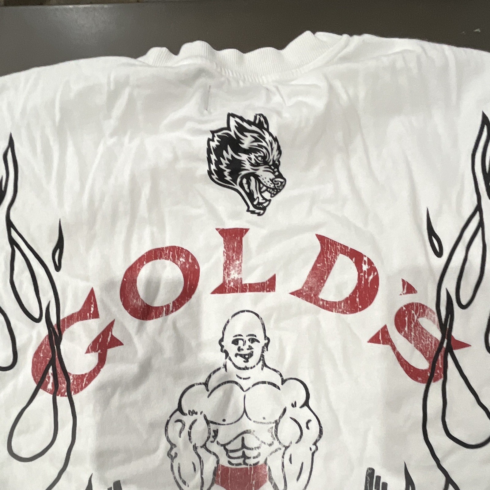 Darc Sport x Gold's Gym On Fire Muscle Tee L 632/1000… - Gem