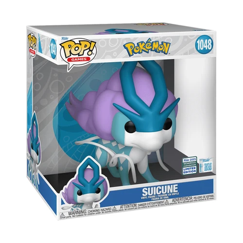🐉 Funko Pop Jumbo Suicune 10” Pokémon Figure #85790 Large Vinyl ✨