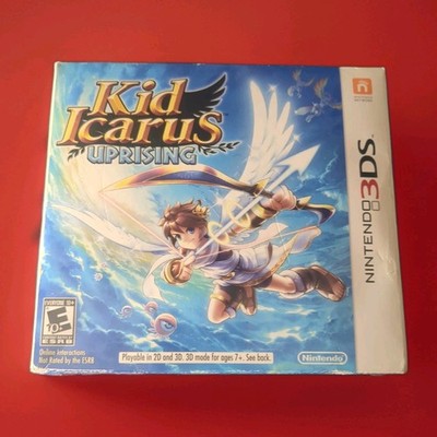 [G90] Kid Icarus: Uprising (Nintendo 3DS, 2012) CIB WITH CARDS AND 3DS STAND!