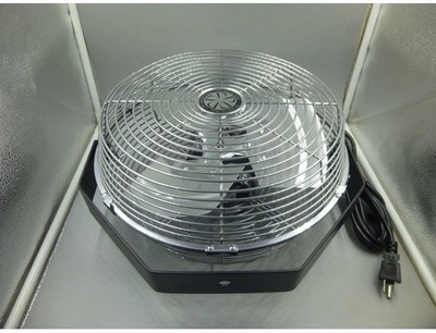 New Uline Packing Station Work Station Fan 12  With Mounting Bracket Kit
