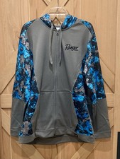 NWT Ranger Boats Performance Full Zip Fleece Hoodie Gray/Riptide 2XL Fishing NEW