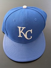 Nike True MLB Snapback Hat Kansas City Royals Blue OSFM
