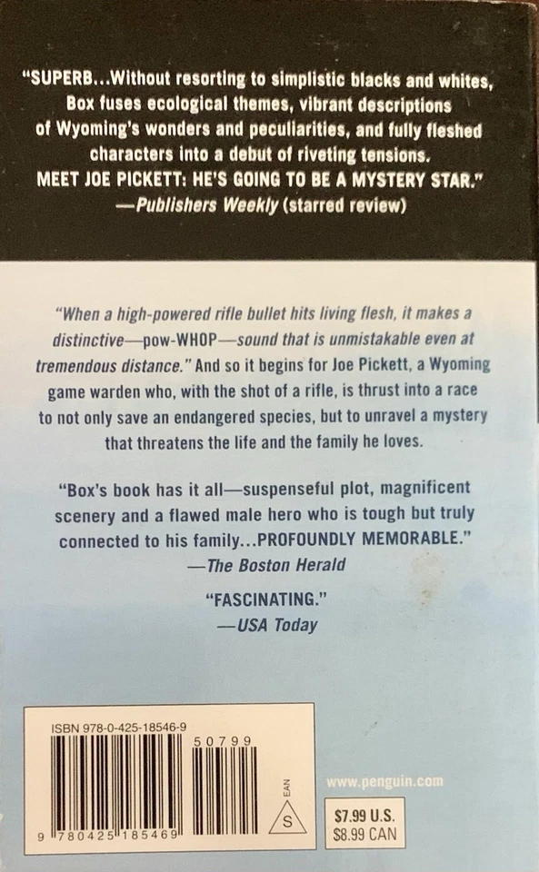 joe pickett + (6 bks; 3 pb, 1 sc, 2 hc/dj) ALL by C.J. BOX - Image 3 of 4