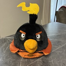 Angry Birds 1-20 Space Fire Bomb Plush 10" Commonwealth 2012