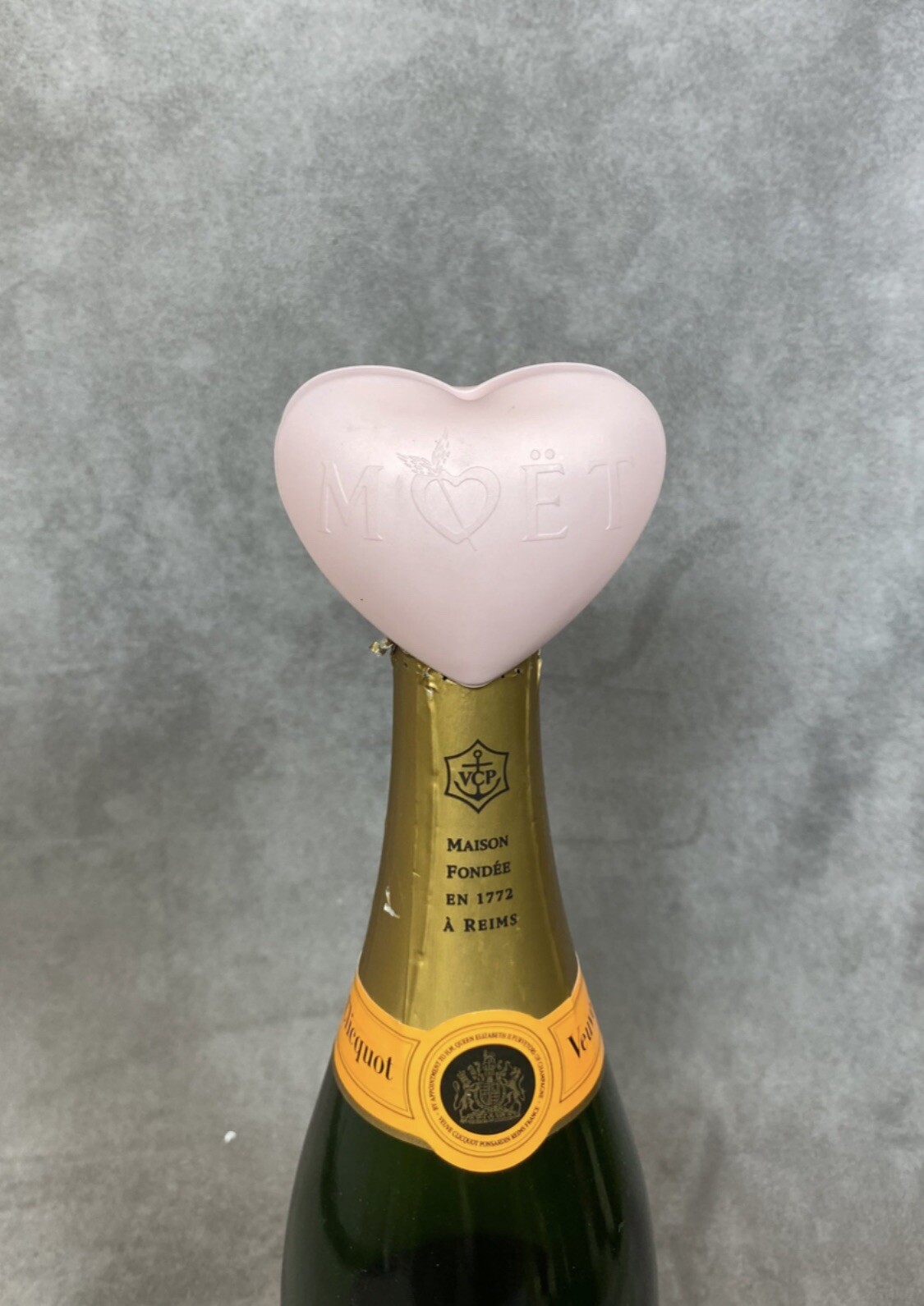 Moet Heart Bottle Stopper
