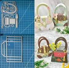 Purse Metal Cutting Dies Scrapbooking Album Embossing Paper Card Crafts Stencils
