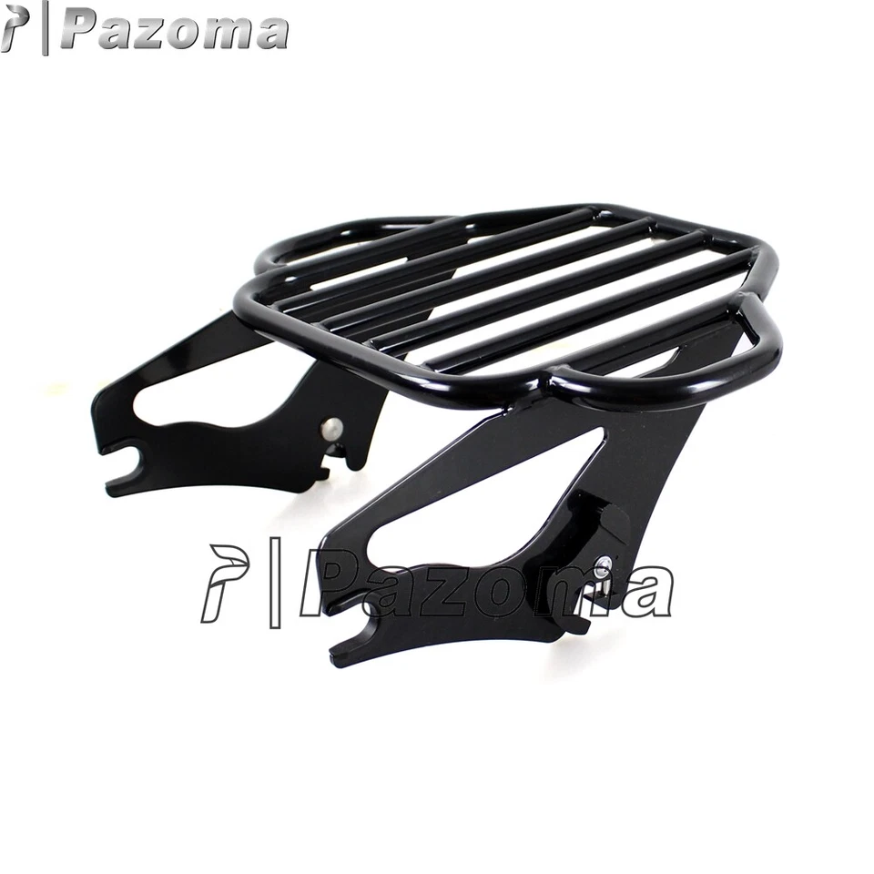 Portaequipajes de montaje desmontable para Harley Touring Street Glide Road King 09-16 Foto 3 de 4