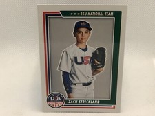2022 Panini USA Stars & Stripes Zach Strickland #91