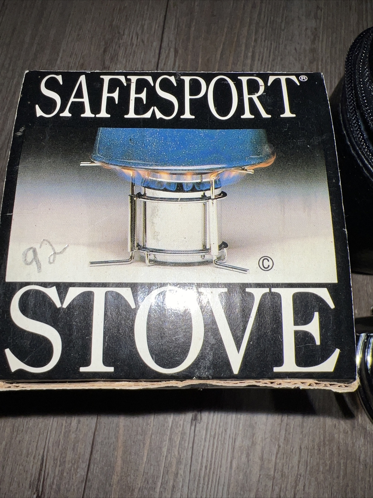 Safesport vintage camp alcohol stove pocket size NEW hiking camping