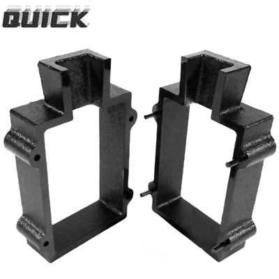 2-Part Cast Iron Flask Mold Frame for Sand Casting Jewelry Metal Casting Making