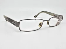 Gucci GG1915 EYB Dark Ruthenium Rectangular Eyeglasses Frame w/ Flexhinge Italy