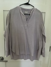 UNIQLO LAVENDER PULLOVER SLEEVE TUNIC - SIZE SMALL