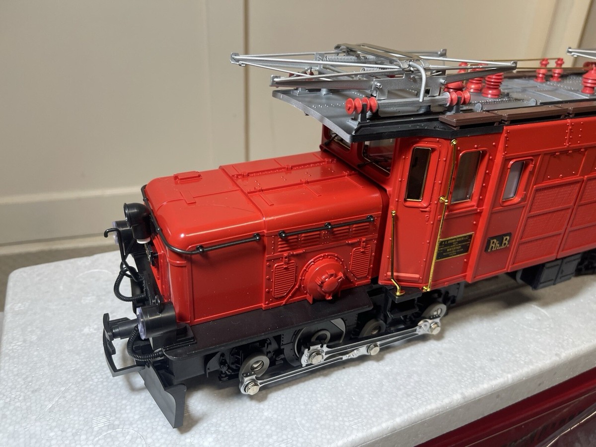 LGB 2240 SWISS CROCODILE LOCOMOTIVE # 413 G GAUGE - EX