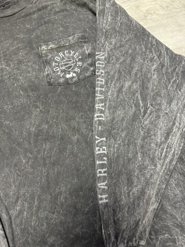 Vintage 2002 Harley Davidson Long Sleeve Thunder Creek TN T-Shirt Size XL - Bild 3 von 10