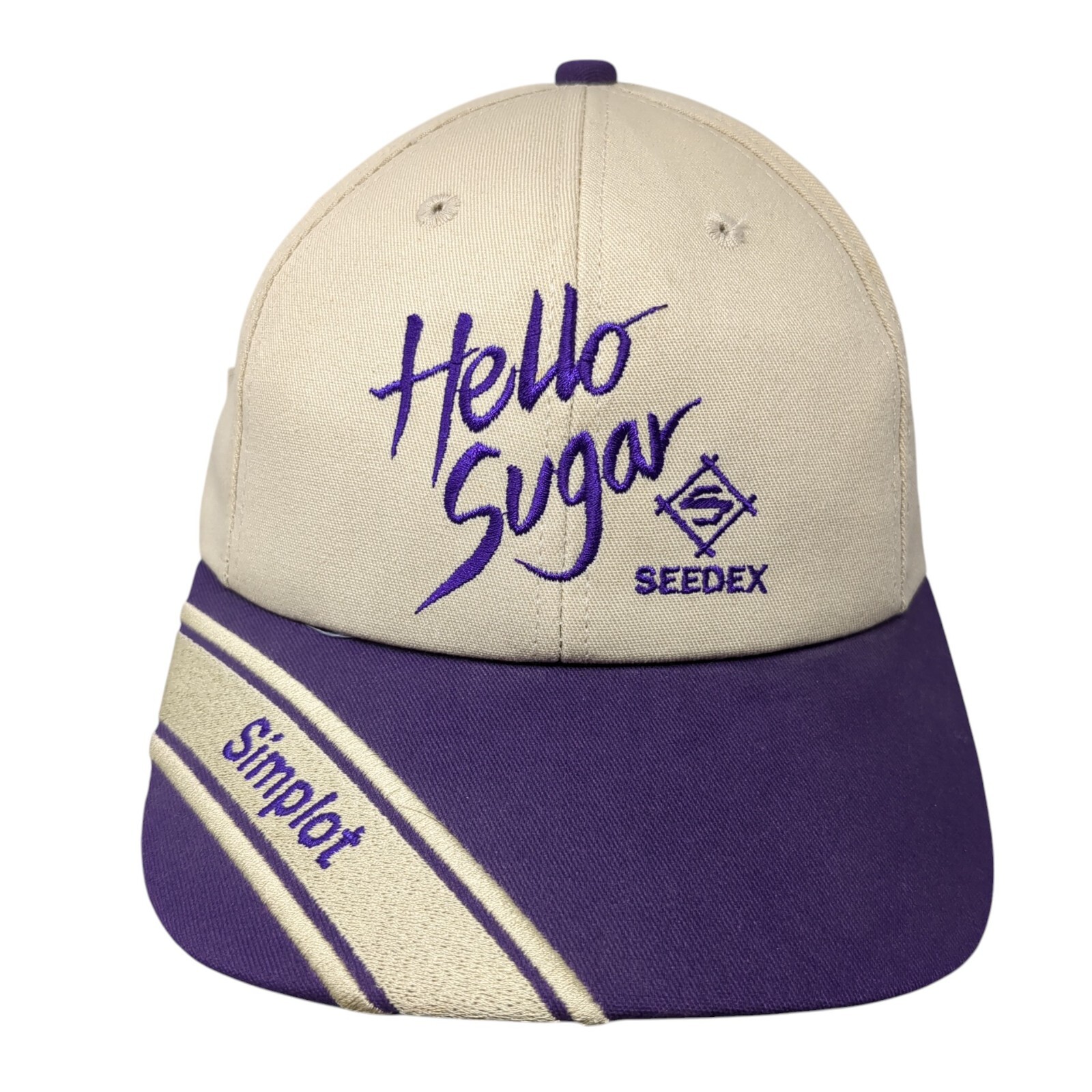 Hello Sugar Seedex Simplot Slideback Hat Multi On… - image 1