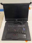 IBM 1U 1723-8BX 95Y2287 Rack Mount Console w/SK-8845CR EN UK Keyboard PA NO RAIL